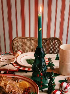 Handgemaakte steekkaarsen Christmas Star, 2 stuks^Anna + Nina Best