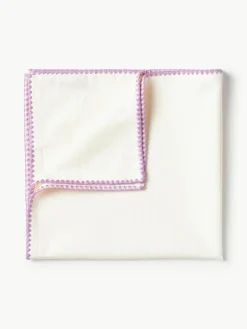 Handgemaakte stoffen servetten Zigzag, set van 4^&k Amsterdam Outlet