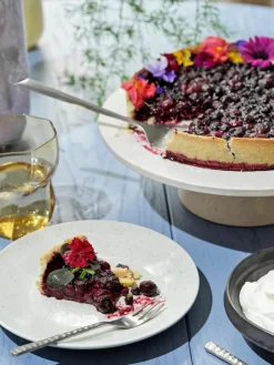 Handgemaakte taartplateau Nordic Vanilla^Broste Copenhagen Online