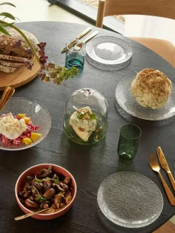 Handgemaakte taartplateau Flora^Hübsch Clearance