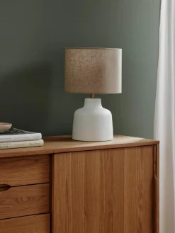 Handgemaakte tafellamp Ike betonnen voet^Westwing Collection Discount