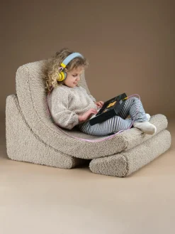 Handgemaakte teddy kinderstoel Moon^Wigiwama Online