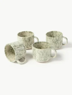 Handgemaakte theekopjes Bernardo, 4 stuks^Westwing Collection Discount