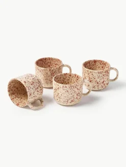Handgemaakte theekopjes Bernardo, 4 stuks^Westwing Collection Outlet