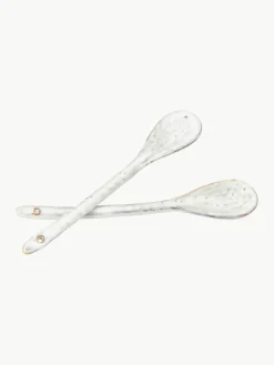 Handgemaakte theelepels Nordic Sand, 2 stuks^Broste Copenhagen New