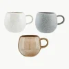 Handgemaakte theemokken Addison, set van 3^Bloomingville Sale