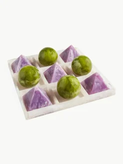 Handgemaakte Tic-Tac-Toe speel Mustique^Jonathan Adler New