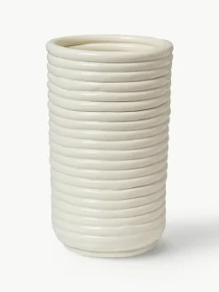 Handgemaakte vaas Corduroy, H 21 cm^ferm LIVING Outlet