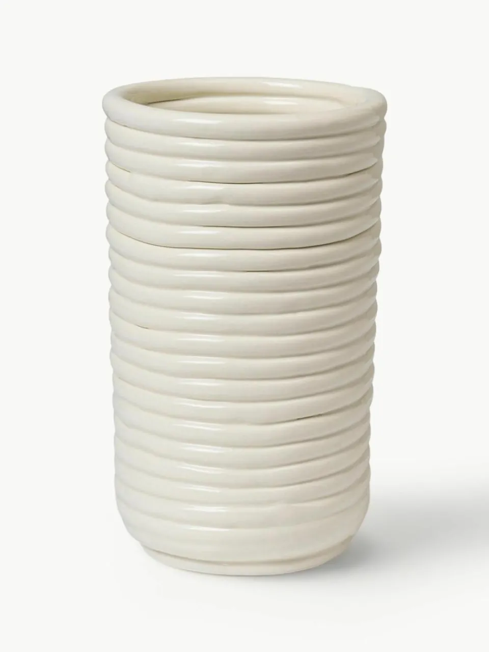 Handgemaakte vaas Corduroy, H 21 cm^ferm LIVING Outlet