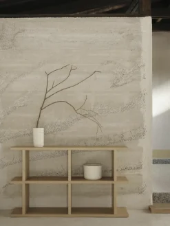 Handgemaakte vaas Corduroy, H 21 cm^ferm LIVING Outlet
