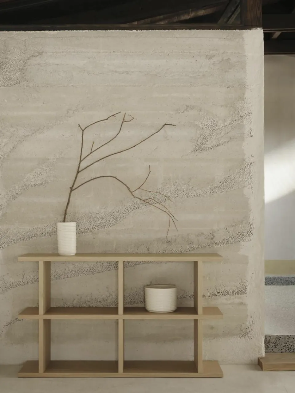 Handgemaakte vaas Corduroy, H 21 cm^ferm LIVING Outlet