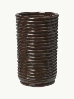 Handgemaakte vaas Corduroy, H 21 cm^ferm LIVING Discount