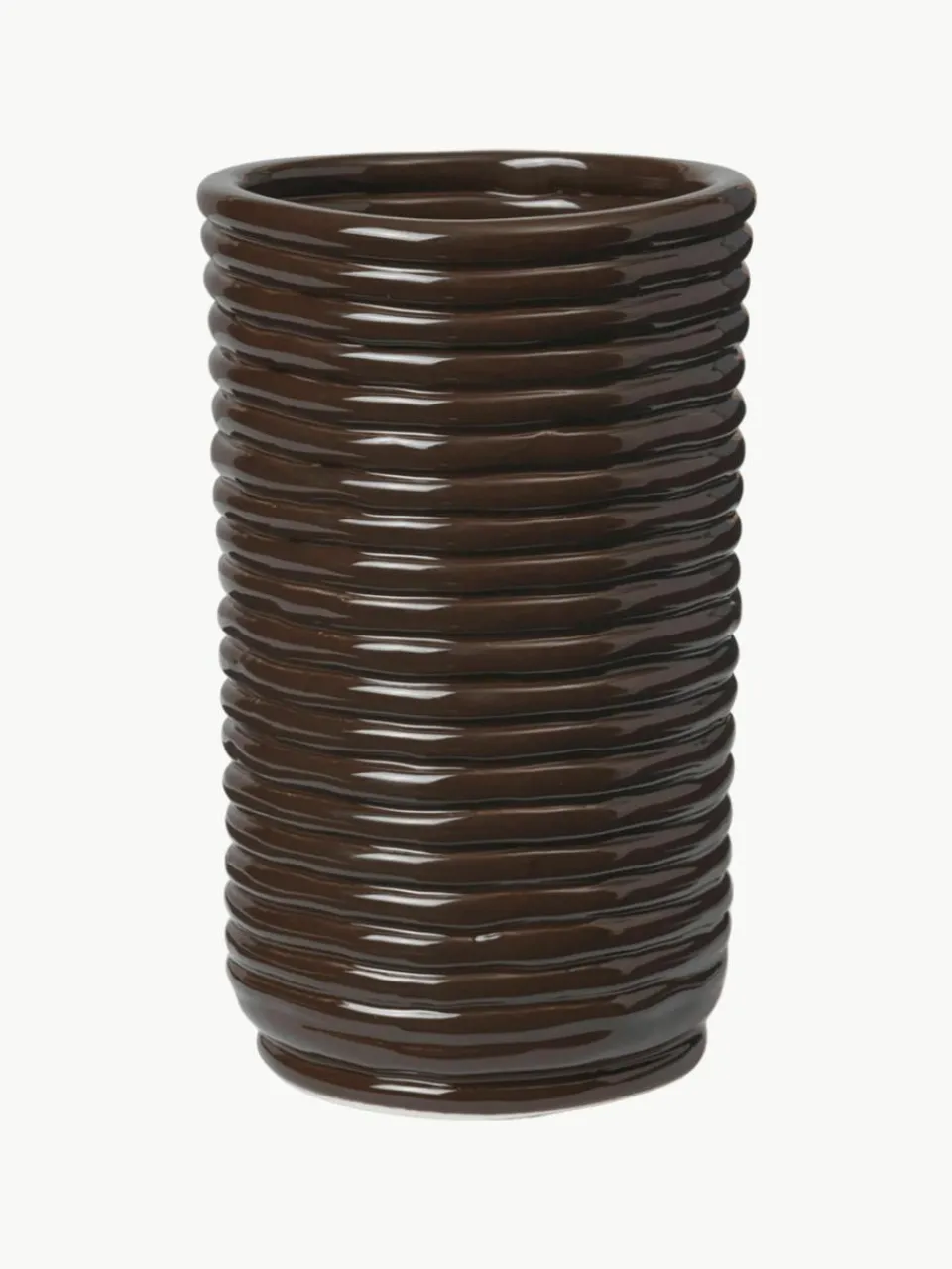 Handgemaakte vaas Corduroy, H 21 cm^ferm LIVING Discount