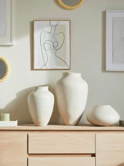 Handgemaakte vaas Latona, H 41 cm^Westwing Collection Sale