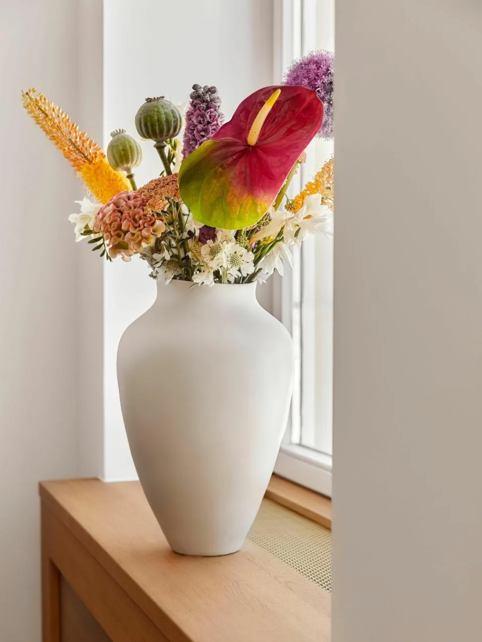 Handgemaakte vaas Latona, H 41 cm^Westwing Collection Sale