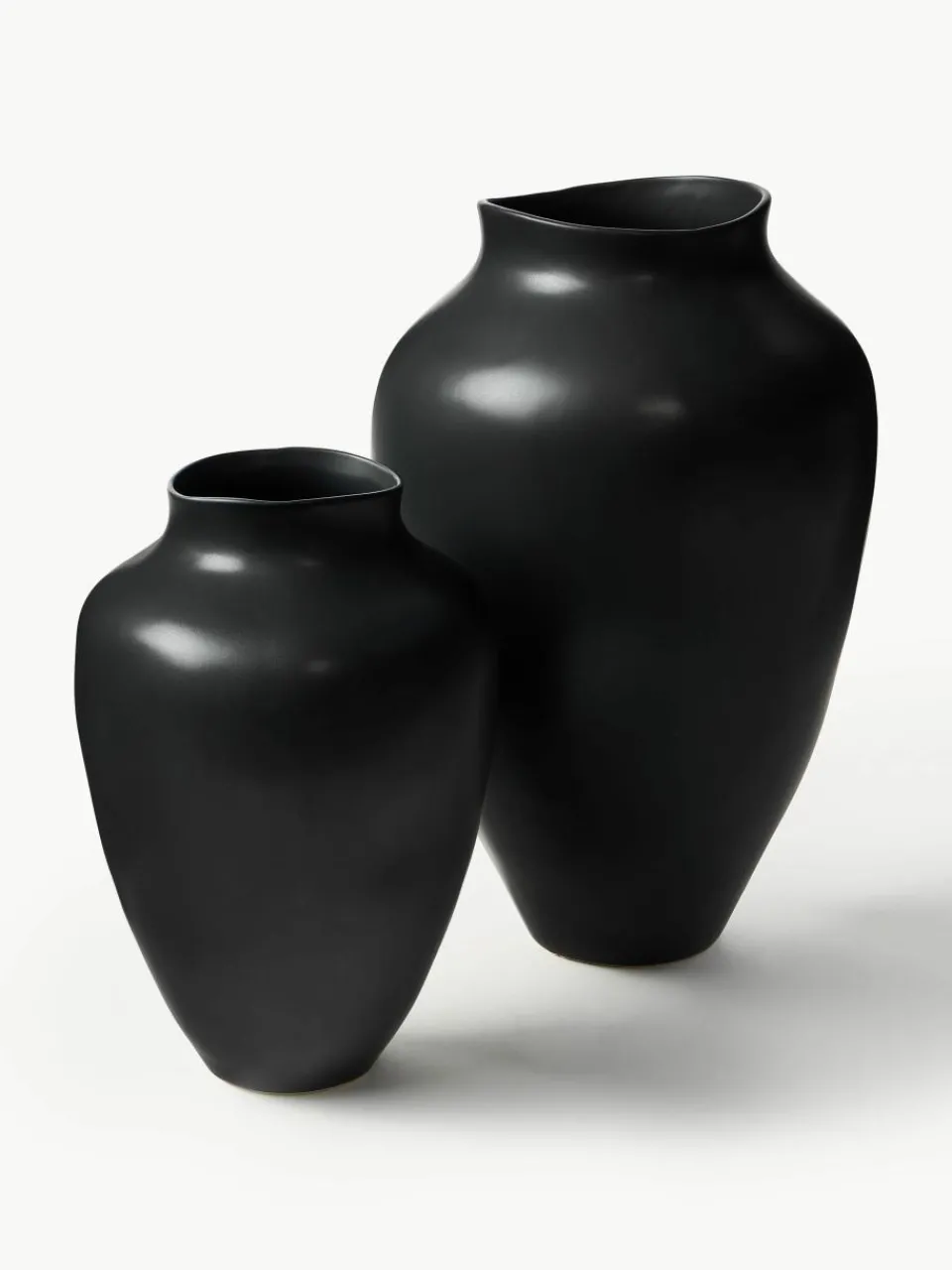 Handgemaakte vaas Latona, H 41 cm^Westwing Collection New