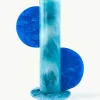 Handgemaakte vaas Mustique met marmerlook, H 30 cm^Jonathan Adler Clearance