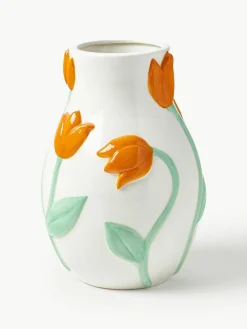 Handgemaakte vaas Tulip, H 22 cm^&k Amsterdam Clearance