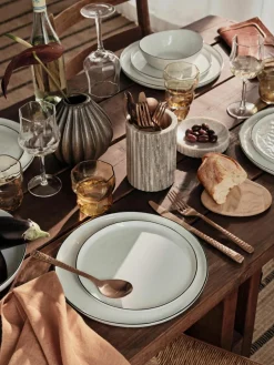 Handgemaakte vaas Wide met reactief glazuur, H 30 cm^Broste Copenhagen Sale
