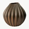 Handgemaakte vaas Wide met reactief glazuur, H 40 cm^Broste Copenhagen Fashion