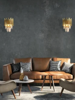 Handgemaakte wandlamp Aspen^Westwing New