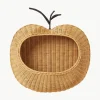 Handgemaakte wandrek Apple van rotan^ferm LIVING Kids New