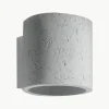 Handgemaakte wandspot Rosalia van beton^Westwing Outlet