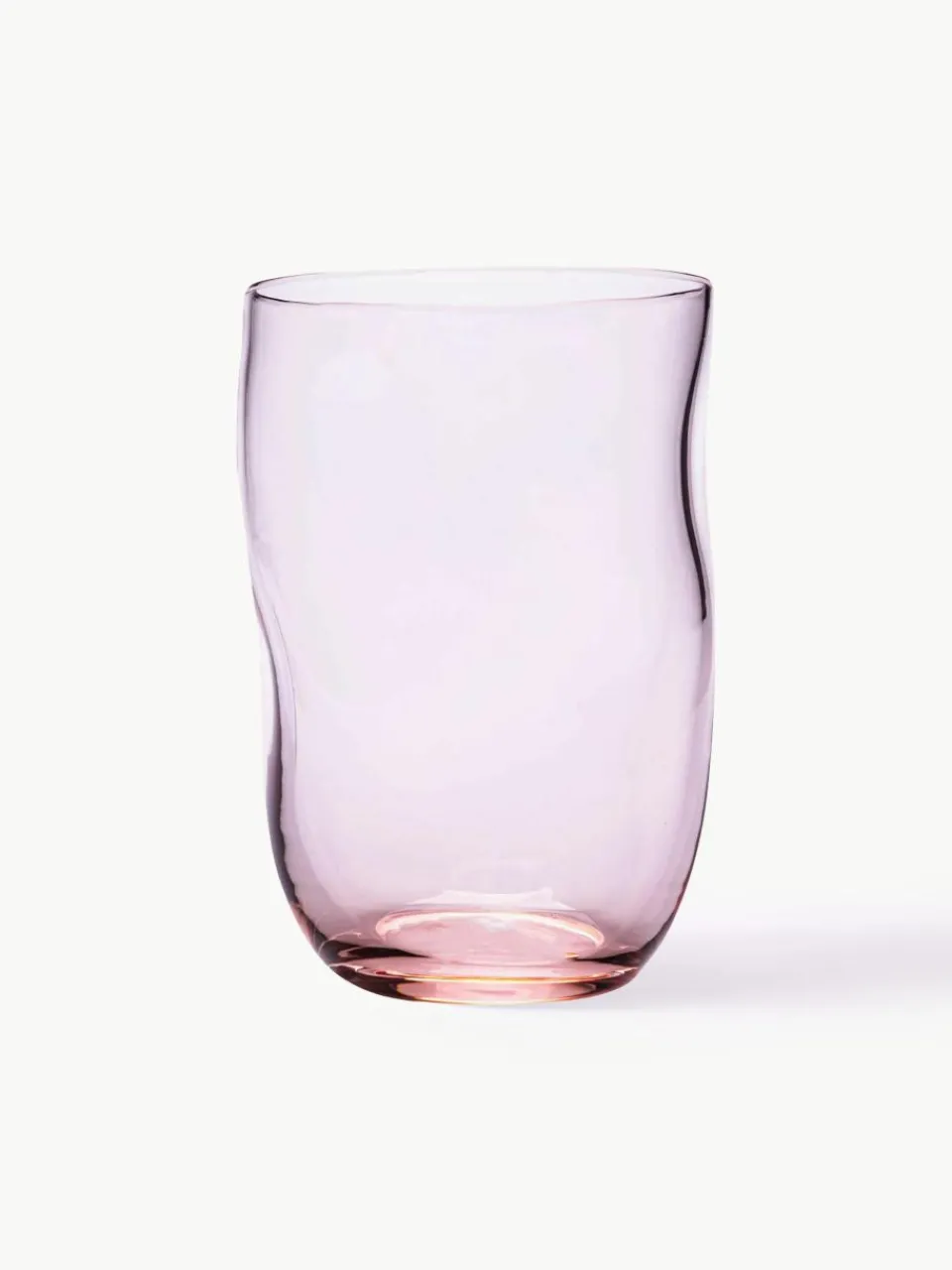 Handgemaakte waterglazen Squeeze in organische vorm, 6 stuks^ANNA VON LIPA Best