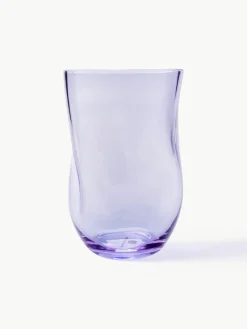 Handgemaakte waterglazen Squeeze in organische vorm, 6 stuks^ANNA VON LIPA Discount