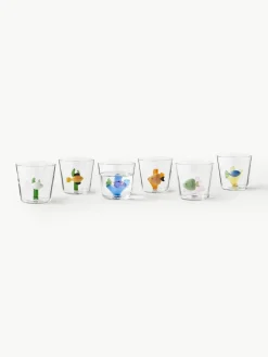 Handgemaakte waterglazen Marine Garden, 6-delig^ICHENDORF Sale