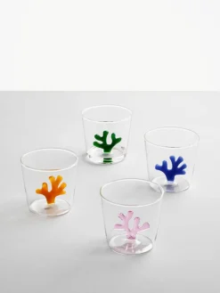 Handgemaakte waterglazen Coral Reef, 6-delig^ICHENDORF Sale