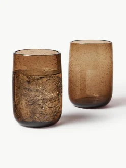 Handgemaakte waterglazen Bari met luchtbellen, 6 stuks^Olsson & Jensen Discount