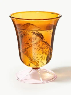 Handgemaakte waterglazen Eve van borosilicaatglas, 2 stuks^&k Amsterdam Fashion