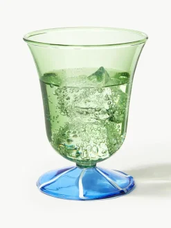 Handgemaakte waterglazen Eve van borosilicaatglas, 2 stuks^&k Amsterdam Fashion