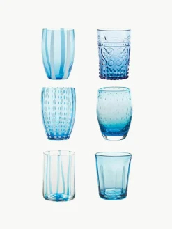 Handgemaakte waterglazen Melting, set van 6^zafferano Sale
