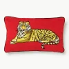 Handgemaakte wollendecoratief kussen Safari^Jonathan Adler Fashion