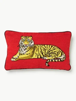 Handgemaakte wollendecoratief kussen Safari^Jonathan Adler Fashion