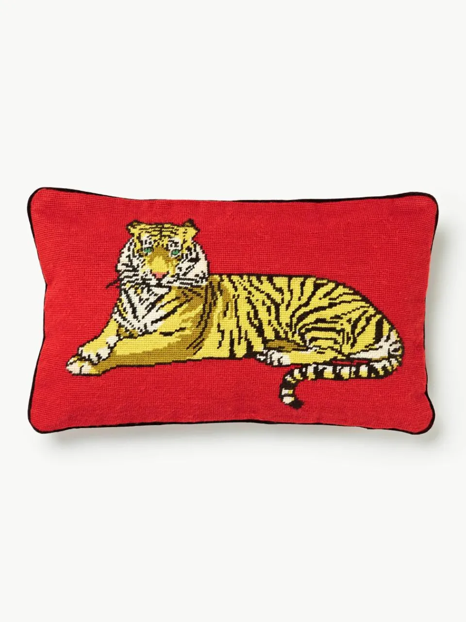 Handgemaakte wollendecoratief kussen Safari^Jonathan Adler Fashion