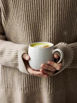 Handgemaakte XL theemokken Nordic Vanilla, 2 stuks^Broste Copenhagen Best