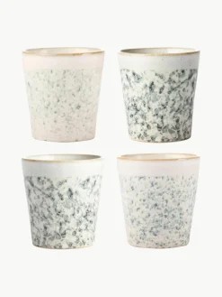 Handgemaakte XS beker 70's, 4-delig^HKLIVING Discount