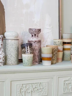 Handgemaakte XS beker 70's, 4-delig^HKLIVING Discount