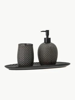 Handgemaakte zeepdispenser Gustav van keramiek^Bloomingville Outlet