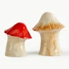 Handgemaakte zout- en peperstrooier Mushi, set van 2^Byon Outlet