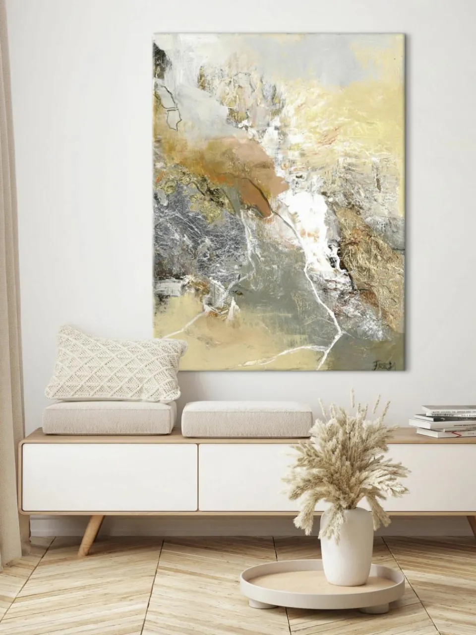 Handgeschilderde canvas print Sunny Days^Malerifabrikken New