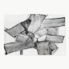 Handgeschilderde canvasprint Donker Abstract^Incado Discount