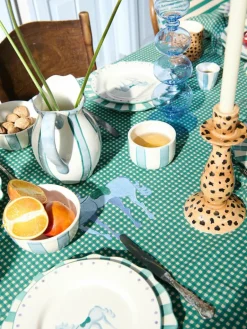 Handgeschilderde kandelaar Leopard^Anna + Nina New