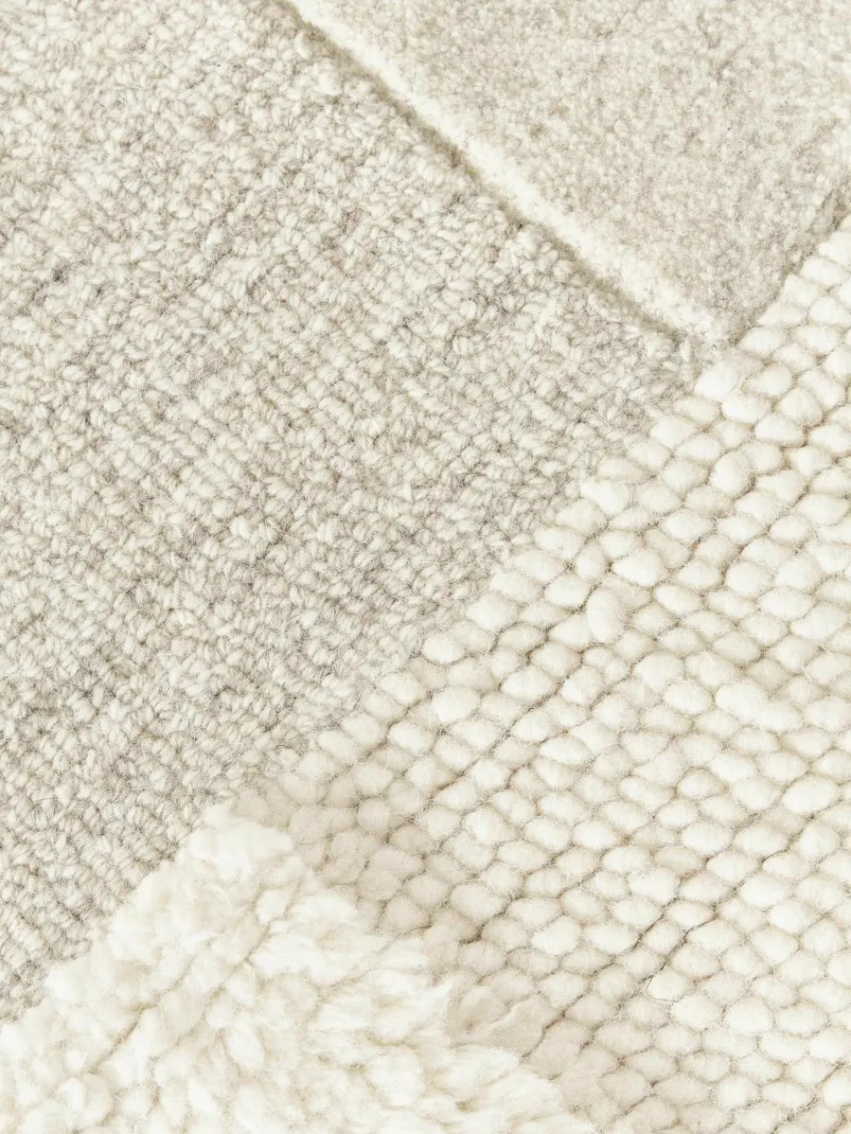 Handgetuft hoogpolig vloerkleed Titus^Westwing Collection Best
