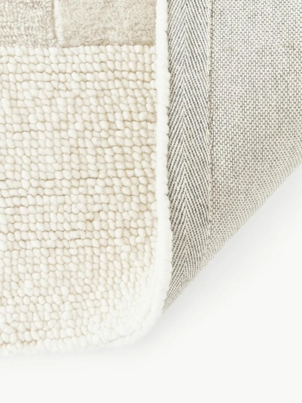 Handgetuft hoogpolig vloerkleed Titus^Westwing Collection Best