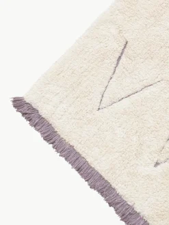 Handgetuft kindervloerkleed ABC met lettermotief, wasbaar^Lorena Canals Best