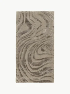 Handgetuft kortpolig vloerkleed Winola met hoog-laag structuur^Westwing Collection Clearance